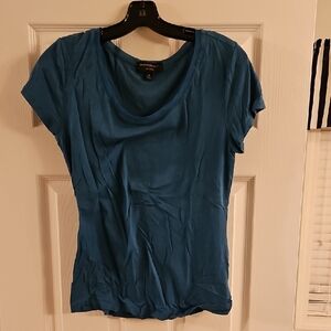 Banana Republic Teal Short Sleeve Blouse